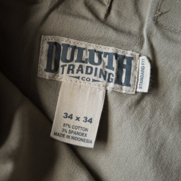 Duluth Firehose Cargo Work Pants, Standard Fit, 34x34 - Picture 4 of 4